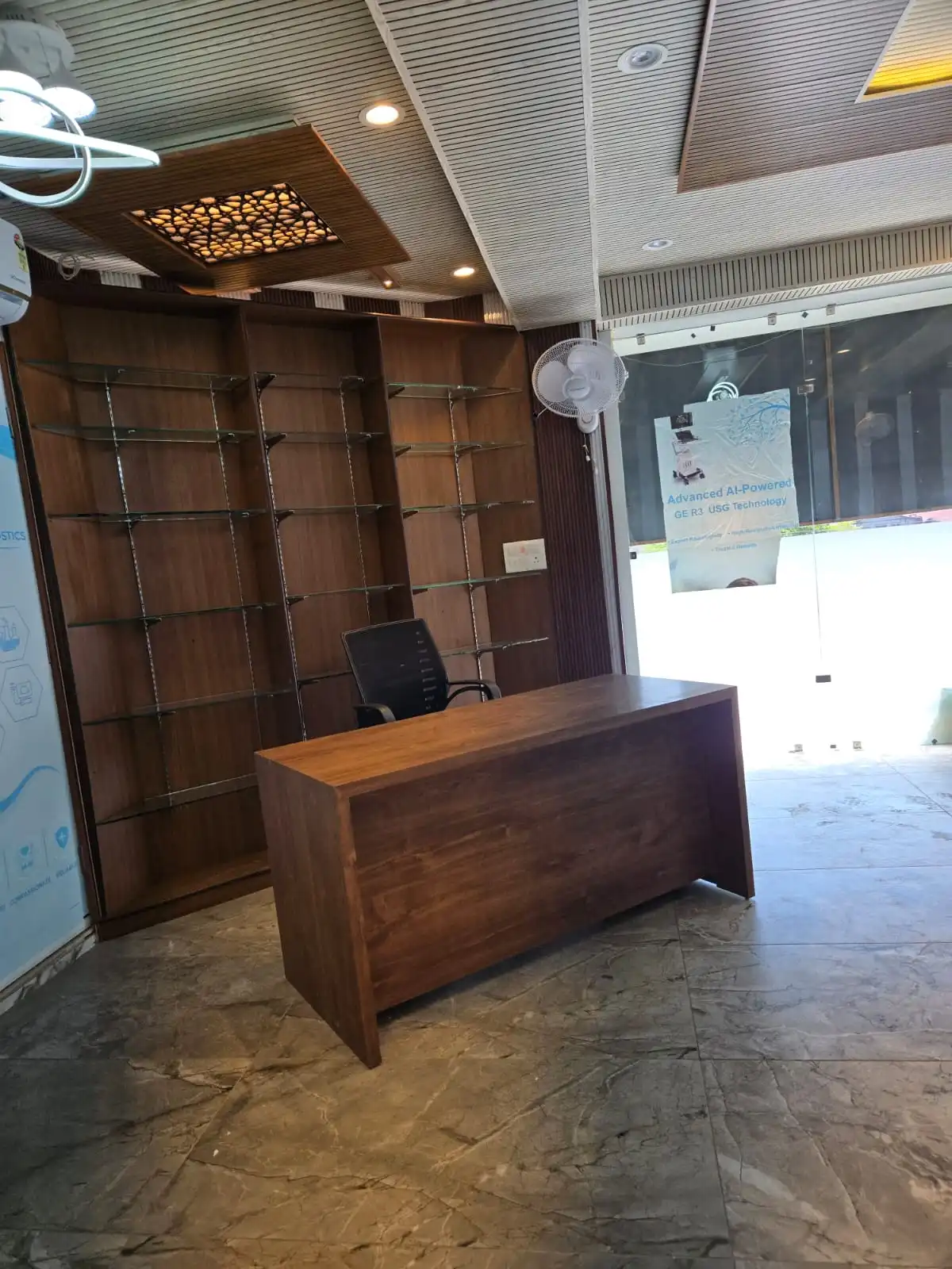 Reception Area at Orbit Diagnostics & Healthcare Srinagar